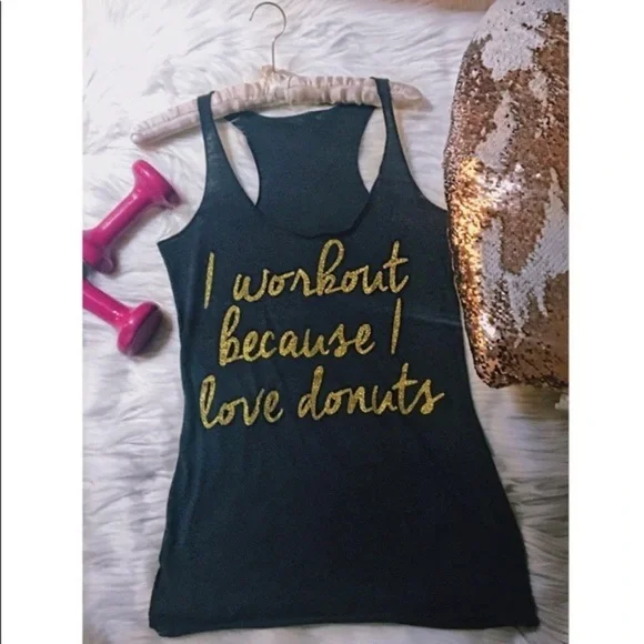 Bella Canvas graphic racerback top nwot - Picture 2 of 5